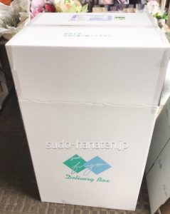 胡蝶蘭配送用のフラワーボックス